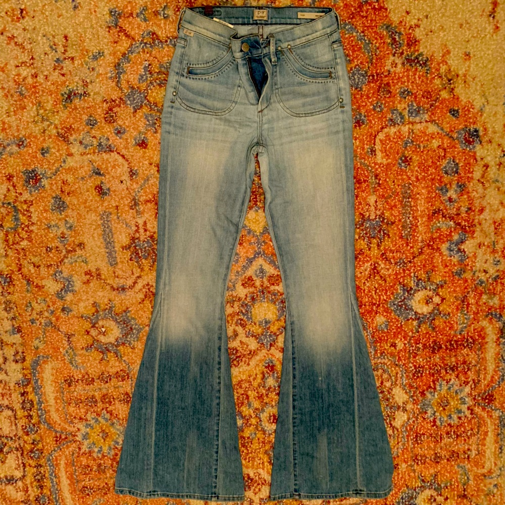 ☀️Citizens Flare Jeans Fitted ☮️Super✌️Flare 🌼👖🌼